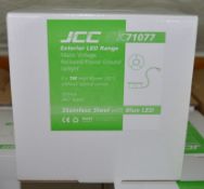 6 x JCC Lighting Exterior LED Mains Voltage Recessed GROUND UPLIGHTS - Ideal For Patios or Decking -