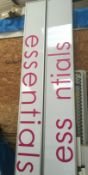 2 x Large Outdoor Light Box Display Signs - Ref: PSS018 - CL097 -  Location: Radcliffe, Greater
