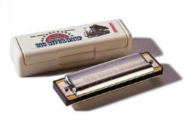 1 x Hohner Big River Harp Mouth Harmonica - Made in Germany - Key G - CL020 - Ref Pro89 -
