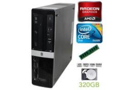 1 x HP Pro 3010 Small Form Factor PC - Features Intel Core 2 Duo 2.9ghz Processor, 4gb DDR3 Ram,