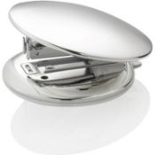 10 x Silver Plated Round Staplers By ICE London - ICE300501 - Luxury Gift Items - Engravable - New &