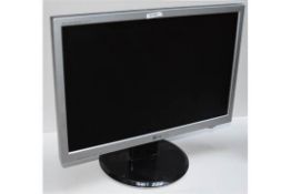 1 x LG Flatron L206WTQ 20 Inch Flat Screen Monitor - Without Cables (Requires Kettle Lead For
