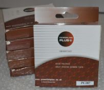 6 x Packs of Powerlink Plus High Voltage Self Fusing Rubber Tape - SH5007SAT - Designed For