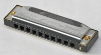 1 x Stagg Howlin Harp Blues Harmonica - Key F - CL020 - Unused Stock - Ref Pro92 - Location: