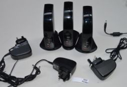 3 x Lenovo USB 2.0 Port Replicators with Digital Video - Includes Power Packs - Model VDK8736 -