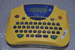 1 x Brother P-Touch 65 Labelling Machine - Working Order - Does Not Include Tape Pack or Charger -