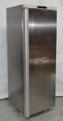 1 x Gram K400RU Upright Stainless Steel Commercial Fridge - CL007 - Dimensions H178 x W59 x D63