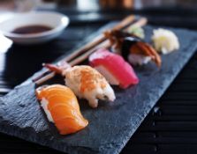 20 x Rectangular Sushi Slates - Great for Sushi, Seafood & Tapas - CL011 - Dimensions : 31x10.5 cm -