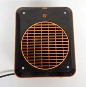 1 x JCB 3kW Upright Fan Heater - Model: JCB3UF - Dimensions: Size H28, W23, D16cm - Weight 2.