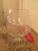 12 x Brandy Glasses - Unused Box Stock - Ref: APB126 - City Centre Bar Closure - CL165 - Location: