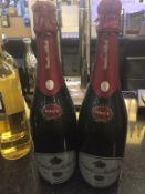 2 x Bottles Canals And Nubiola Cava - 75ml - Ref: APB116 - City Centre Bar Closure - CL165 -