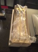 8 x Metal Display Rail Shelves - Unused Boxed Stock, Supplied Over 4 x Boxes - Dimensions: cm - Ref: