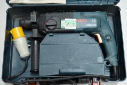 1 x Bosch Rotary Hammer Drill - 110v - Model GBH2SE - Includes Protective Case - Tested and