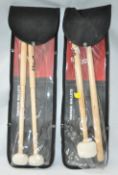 3 x Sets of Stagg Timpani Mallets With Maple Shafts - New Stock - CL020 - Ref Pro26 - Location: