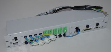 1 x Pre Assembled Door Contact, Alarms and Fan Supply Unit - Pre Assembled With Cabling - Please See