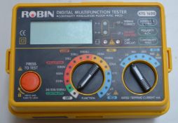 1 x Robin KTS 1620 5 in 1 Multifunction Tester -CL300 - Features Tests For Continuity, Loop,