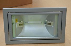 15 x JCC JC16018 Recast White HQI Recessed Down-lighters - New Boxed Stock - Aluminium