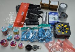 Assorted Collection of Electrical Consumables - CL300 - Includes 20 x Rolls of PVC Electrical