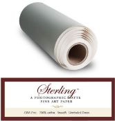 1 x Roll of Breathing Colour STERLING Photographic Matte Fine Art Paper - Size 24