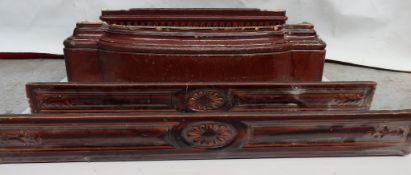 1 x Vintage Ceramic Fire Surround - 90cm Wide - Recently Removed From An Upmarket Bar