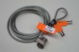 1 x Kensington Security Lock For Laptops, Computers, Monitors and More - Good Condition - Includes