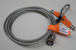 1 x Kensington Security Lock For Laptops, Computers, Monitors and More - Good Condition - Includes