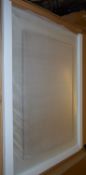 1 x Vogue Faro Bathroom Wall Mirror - Size 600 x 800mm – Bevelled Mirror Mounted on Modern Frame –