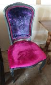 1 x Luxury French Inspired Chair - Dimensions To Follow - Ref: NDE064 - CL122 - Location: Bury BL8