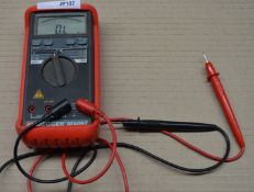 1 x Megga M5097 Dual Display Digital Multimeter - CL300 - Ref JP107 - Includes Probes - Location: Al