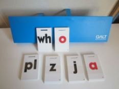 216 x Galt Educational WORDS FLIP CARDS With Stands - WORD BUILDER - For Educational Purposes - Idea