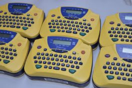 6 x Brother P-Touch 65 Labelling Printers - Each Unit Includes Tape Pack - Also Includes New Tape Pa