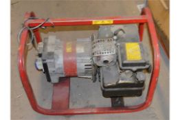 1 x Heavy Duty Portable Generator - Model 9937-1 - Series ET 2100 - Voltage 230/115v - S333 - Locati