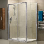 1 x Tavistock Oyxgen8 8mm 1200mm Sliding Door Shower Enclosure - Includes SE1S12 Sliding Door and