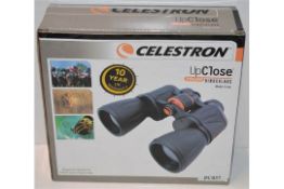 1 x Celestron Upclose 20x50 Binoculars - Brand New and Boxed - Fully Coated and Weather