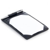 48 x Genuine Fine Leather Jotters by ICE London - EGW-6004-BK - Colour: Black – Each Includes Note