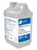 4 x Kitchen Force 2 Litre Concentrated Heavy Duty Catering Degreaser - Premiere Products - Deep
