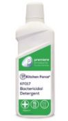 12 x Kitchen Force 750ml Bactericidal Detergent Washing Up Liquid - Premiere Products - 16% Active