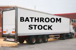 21 x Wholesale Pallets of Assorted Bathroom Stock - Contents of 40ft Trailer - From Well Known