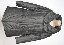 1 x Steilmann Kirsten Size 12 Womens Quilted Dark Grey Coat / Jacket - CL210 - Ref SC1041 -
