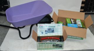 Assortment of Gardening Equipment including Wheelbarrow - AE005 - CL007 - Altrincham - NO VAT