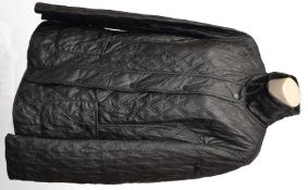 1 x Steilmann Kirsten Size 12 Womens Black Quilted Diamond Pattern Coat / Jacket - CL210 - Ref