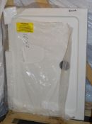 1 x Rectangular Stone Shower Tray - 1000x700mm -  Unused Stock - CL190 - Ref BR129 - Location: