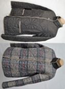 1 x Steilmann Kirsten Size 12 Womens Grey Reversible Quilted Coat / Jacket - CL210 - Ref SC1061 -