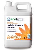 2 x Ecoforce 5 Litre Daily Washroom Cleaner - Premiere Products - Citrus Fragranced Cleaner and