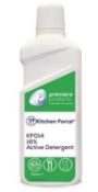 12 x Kitchen Force 750ml General Purpose Washing Up Liquid - Premiere Products - 16% Active