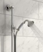 1 x Traditional Sliding Shower Rail Kit - Unused Stock - CL190 - Ref JP087 - Location: Altrincham