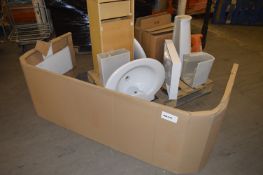 1 x Assorted Pallet of Bathroom Stock - Vogue Bathrooms - Includes 1 x Bath Panel, 4 x Cisterns, 2 x