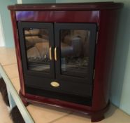 1 x Electric Dimplex Heater (Model: MIL20) - Dimensions: Width 60 x Depth 26 x Height 62cm -