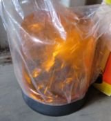1 x Bosch Orange Rotary Beacon - 25cm tall, 22.5cm Wide - Looks Unused - CL168 - Ref 2116 -