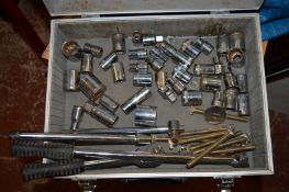1 x Teng Socket Set - Includes Approx 40 Pieces and Carry Case - Ref: KH013 / SHD - CL168 -